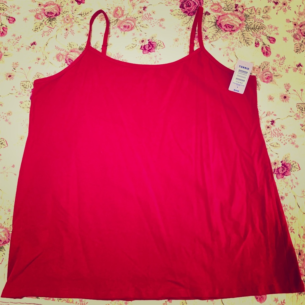 NWT Red Torrid Camisole Top Size 4